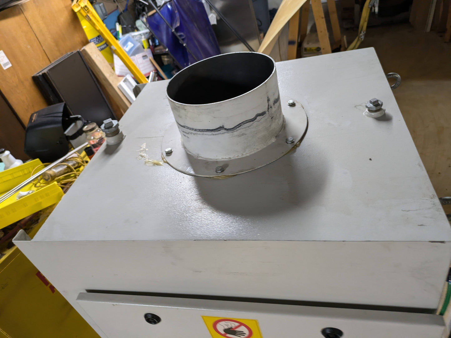 Keller ENA Coolant Mist Collector with HEPA Filters, OENA-1K2-1.0, Tested working